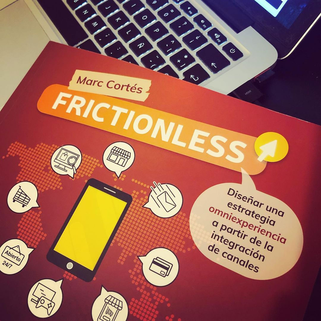 Ja tenim nueva lectura… i té molt bona pinta! #Frictionless de @marccortes